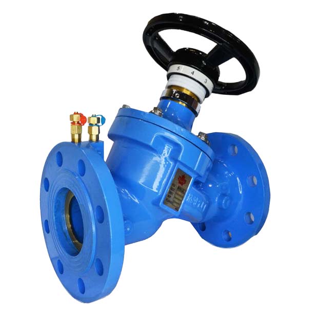 Ductile Iron Fixed Orifice Double Regulating Valve PN16