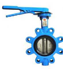 Ductile Iron Fully Lugged Butterfly Valve, Lever Operated PN 25