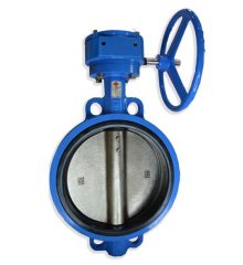 Ductile Iron Butterfly Valve, Semi Lugged, Gear Operated PN16