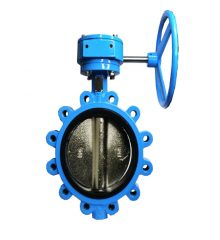 Ductile Iron Fully Lugged Butterfly Valve Gear Operated PN 25