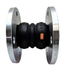 FLANGED DOUBLE SPHERE RUBBER BELLOW, PN16
